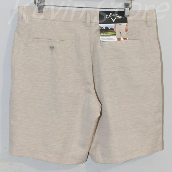 4 pairs of Blue, tan , Gray, Black - Men’s Golf Short Callaway - Picture 7 of 10